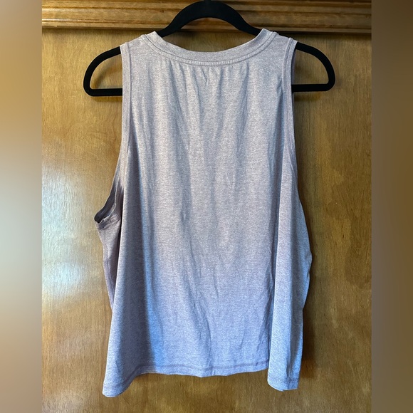Athleta Heathered Purple Workout Tank size 1X - Picture 3 of 5